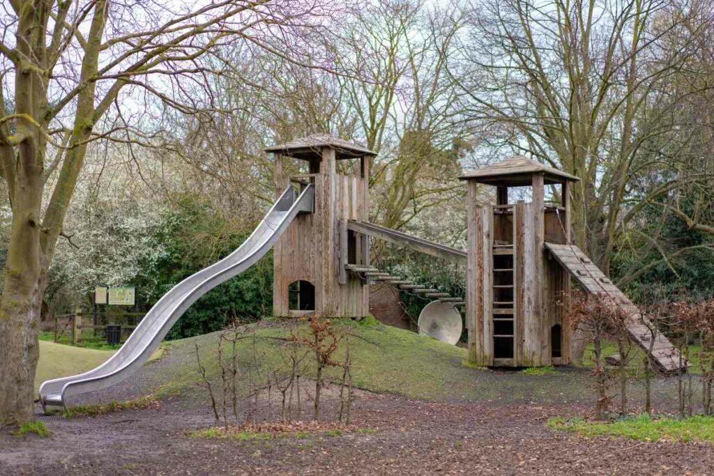 Playground surface bare earth pros