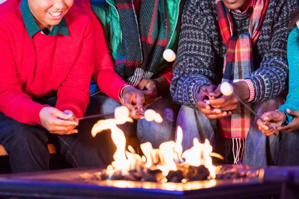 Can you roast marshmallows on a propane fire pit?